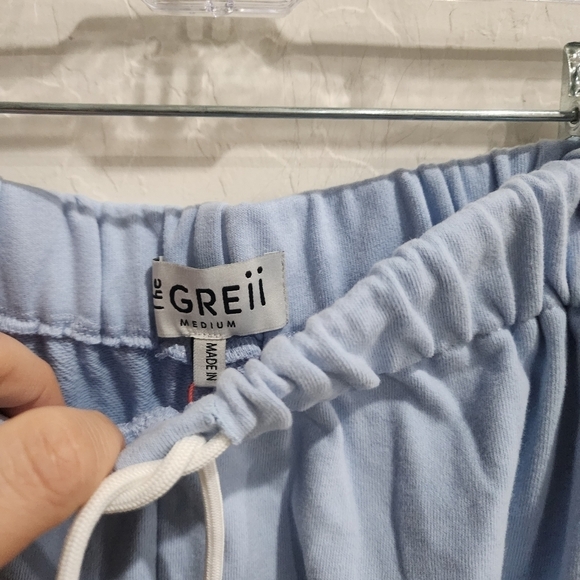 THE GREII Loss Angeles Powder Blue Sweat pants - Picture 4 of 5